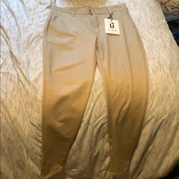 GINGTTO Skinny Fit Plaid Pants (Never Worn) - Picture 1 of 1